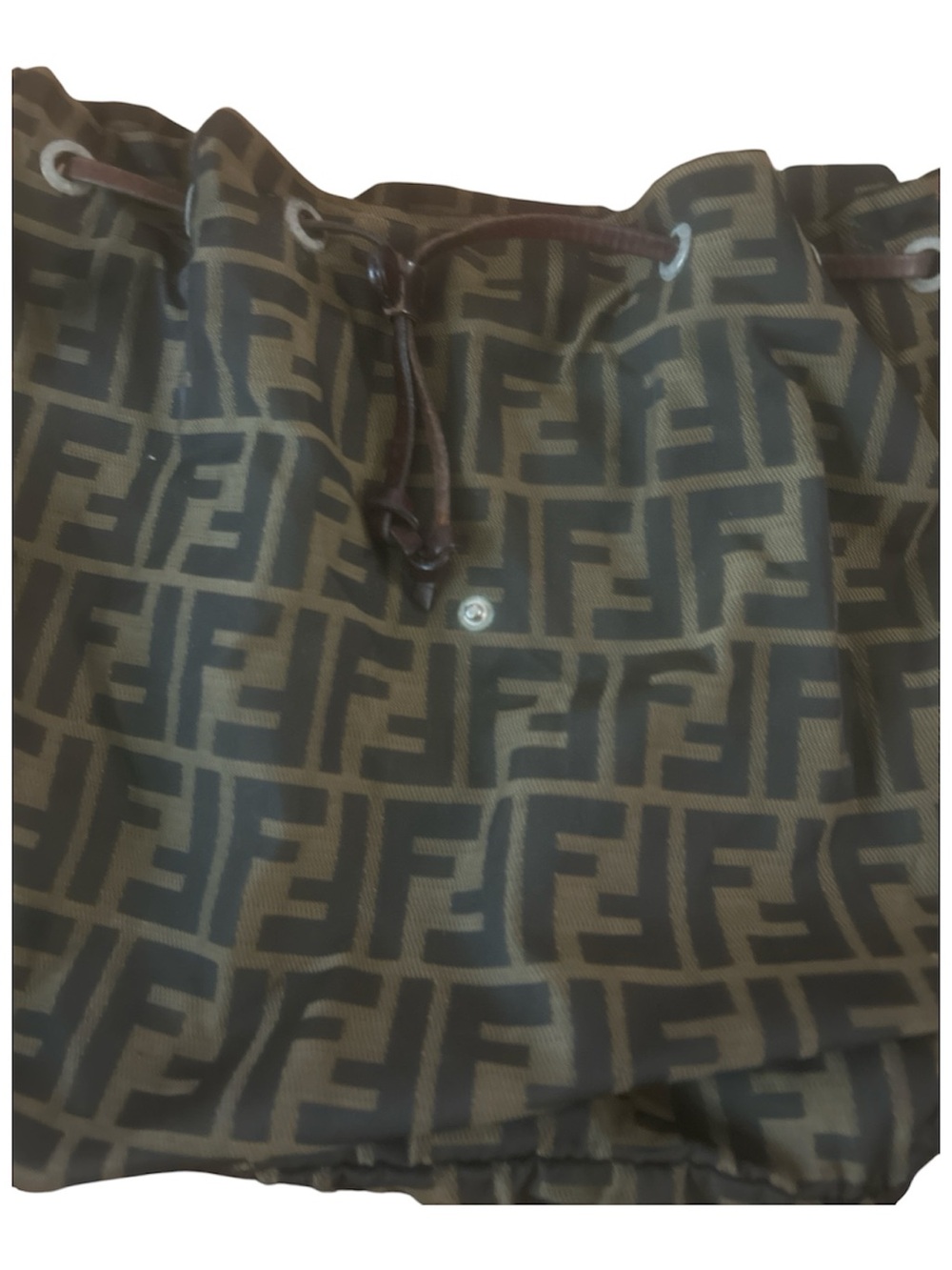 Authentic Vintage Fendi “Zucca” Backpack AE53 - Picture 4 of 12